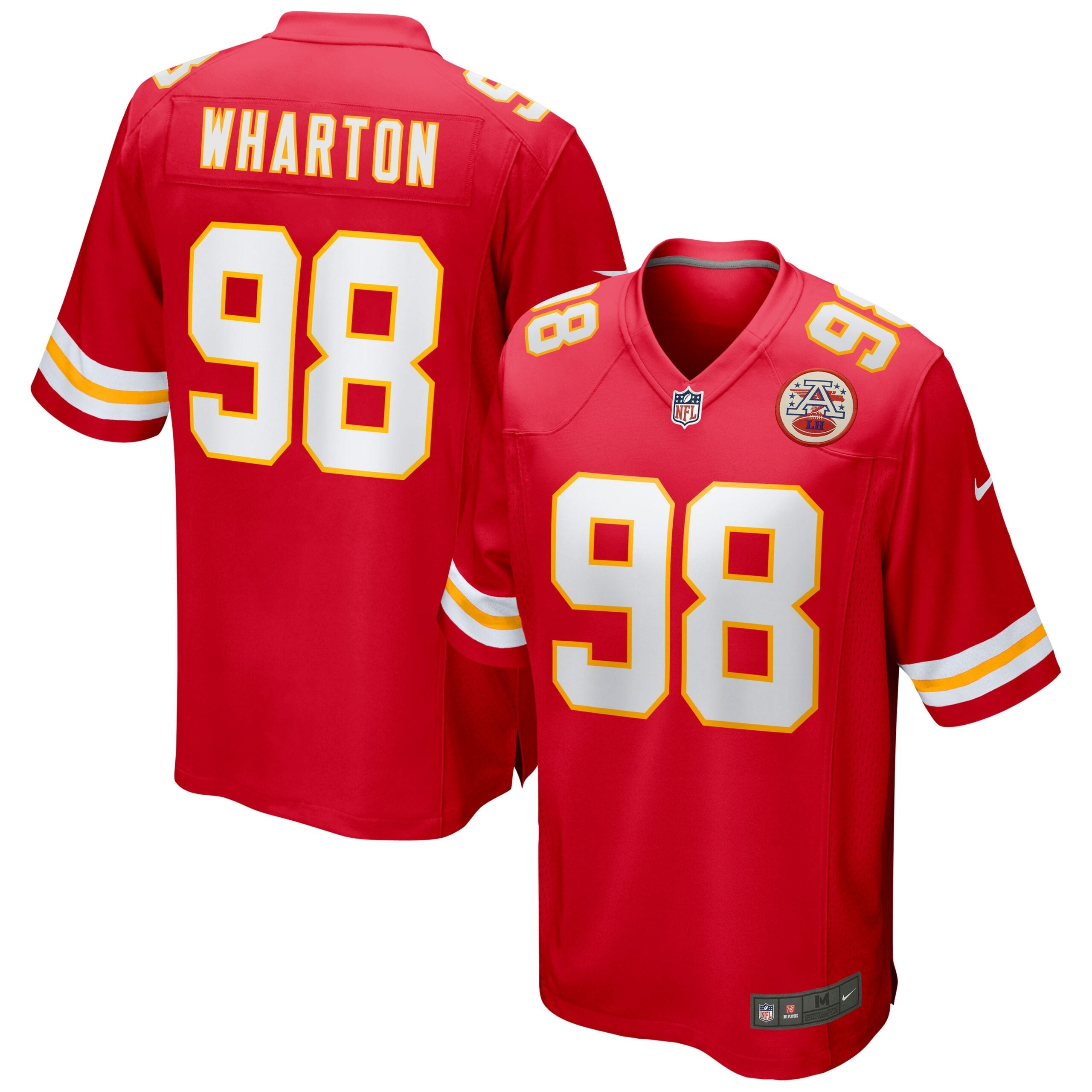 Tershawn Wharton Kansas City Chiefs Nike Game Jersey   Red