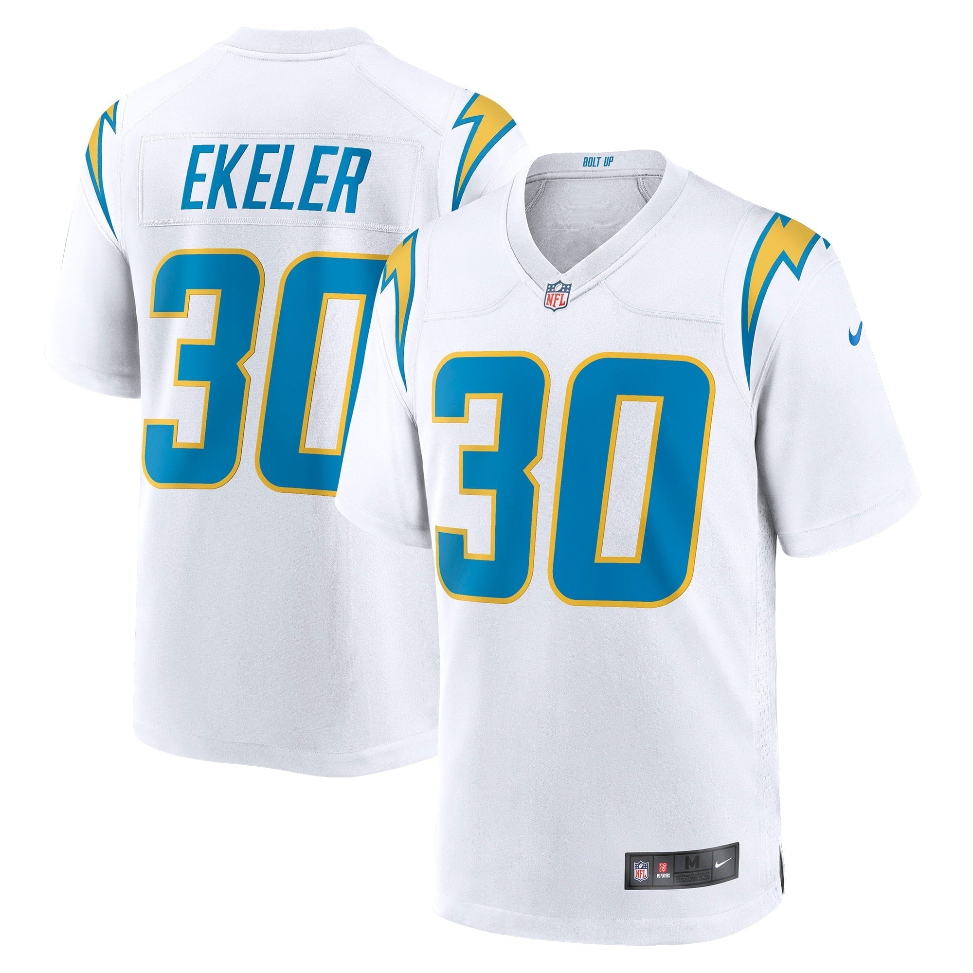 Men s Nike Austin Ekeler White Los Angeles Chargers Game Jersey