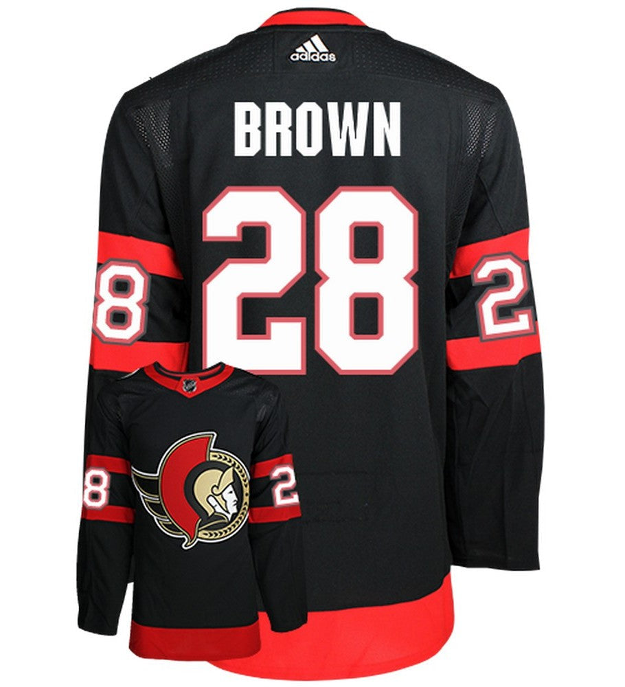 Connor Brown Ottawa Senators Adidas Primegreen Authentic NHL Hockey Jersey