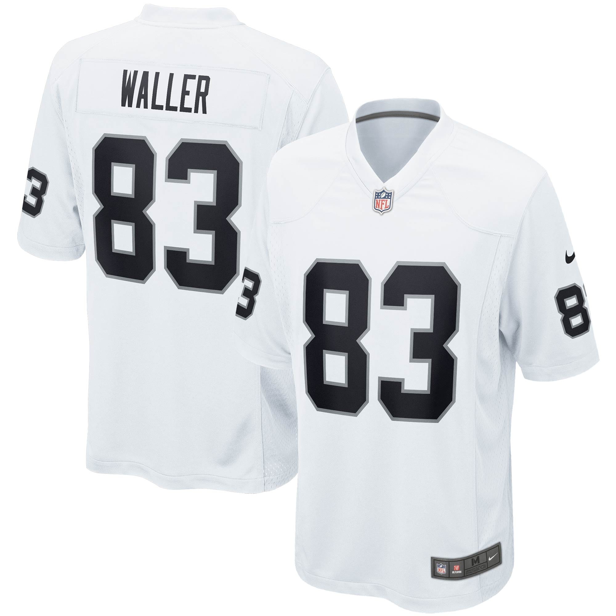 Darren Waller Las Vegas Raiders Nike Game Jersey   White