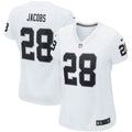 Josh Jacobs Las Vegas Raiders Nike Women s Player Game Team Jersey   White