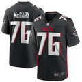 Men s Nike Kaleb McGary Black Atlanta Falcons Game Jersey