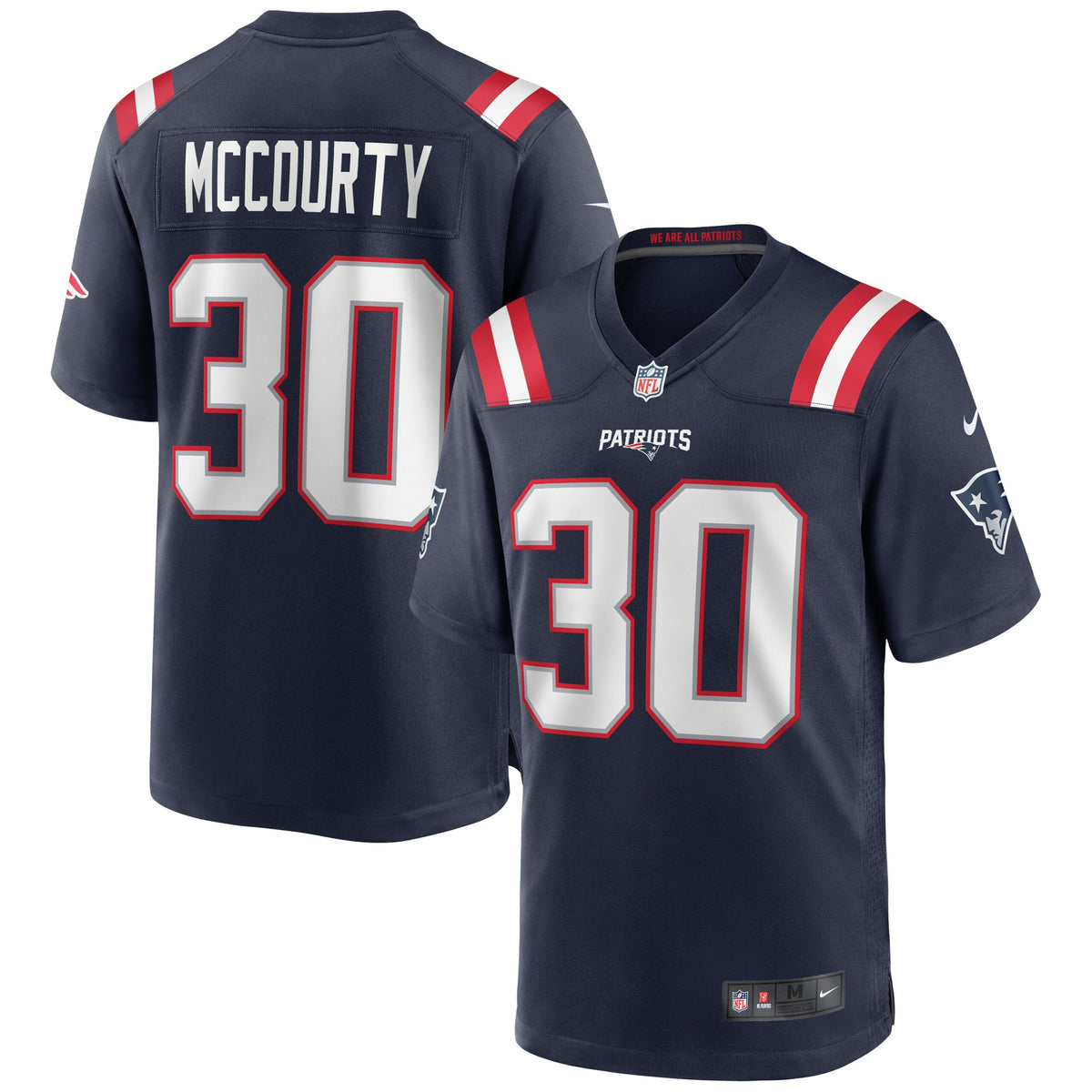 Jason McCourty New England Patriots Nike Game Jersey   Navy