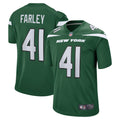 Matthias Farley New York Jets Nike Game Jersey   Gotham Green