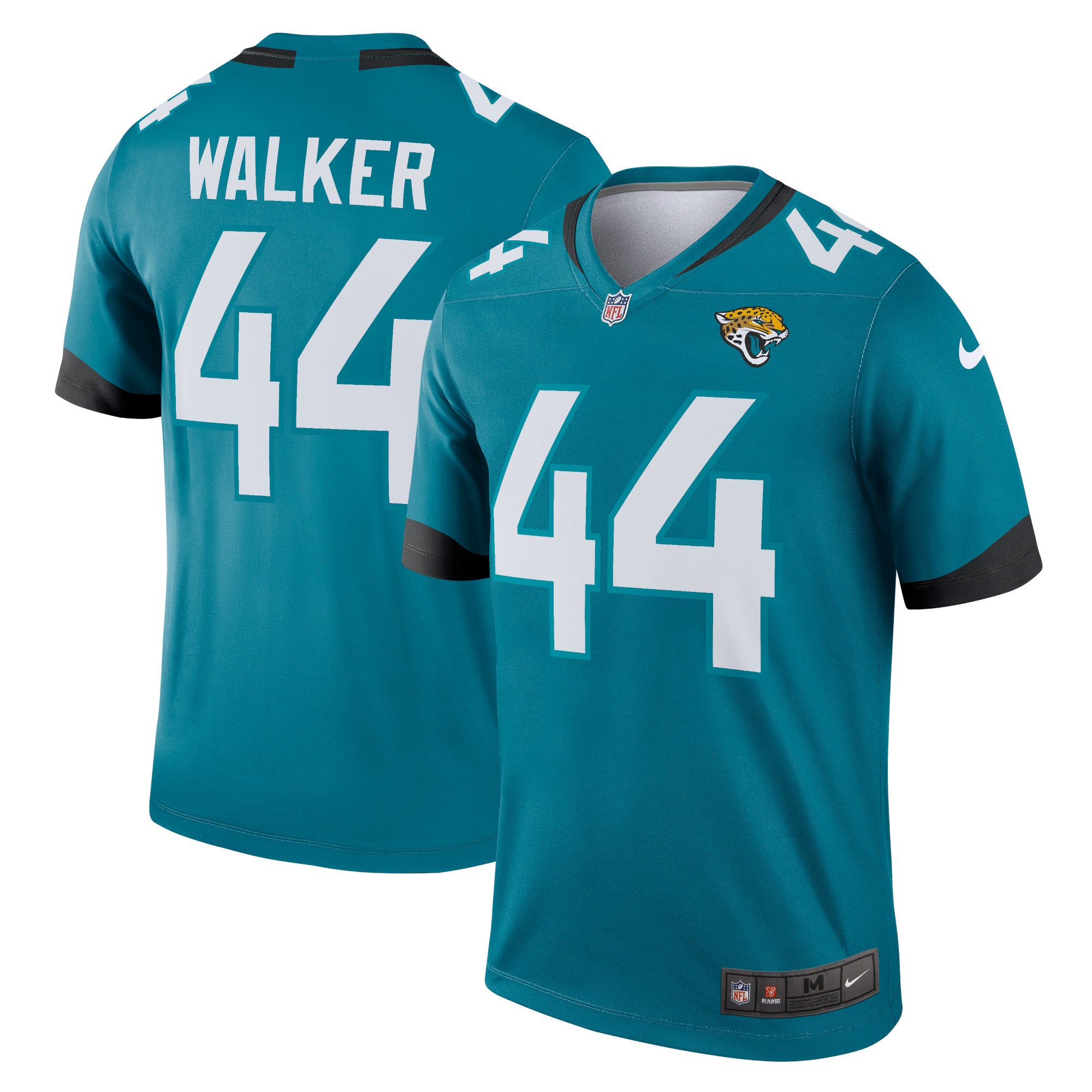 Travon Walker Jacksonville Jaguars Nike Legend Jersey   Teal