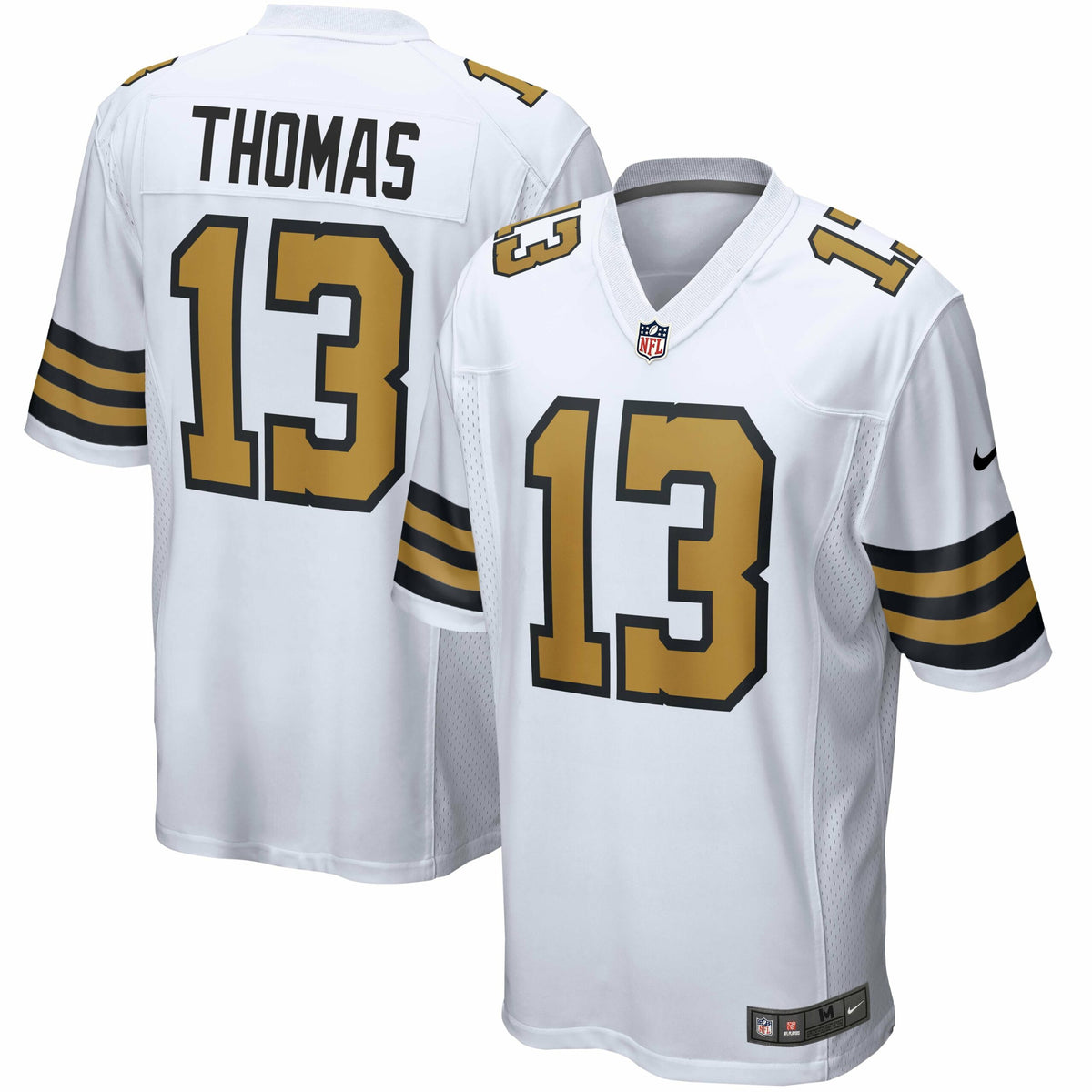 Men s Nike Michael Thomas White New Orleans Saints Alternate Game Jersey