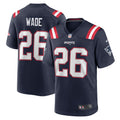 Shaun Wade New England Patriots Nike Game Jersey   Navy