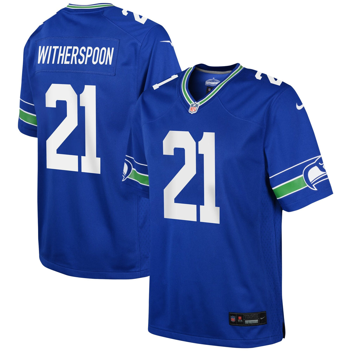 Devon Witherspoon Seattle Seahawks Nike Youth Game Jersey Royal