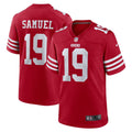 Men s Nike Deebo Samuel Scarlet San Francisco 49ers Player Game Jersey
