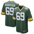 David Bakhtiari Green Bay Packers Nike Game Player Jersey   Green
