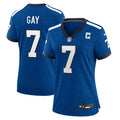 Matt Gay Indianapolis Colts Nike Women s Indiana Nights Alternate Game Jersey   Royal
