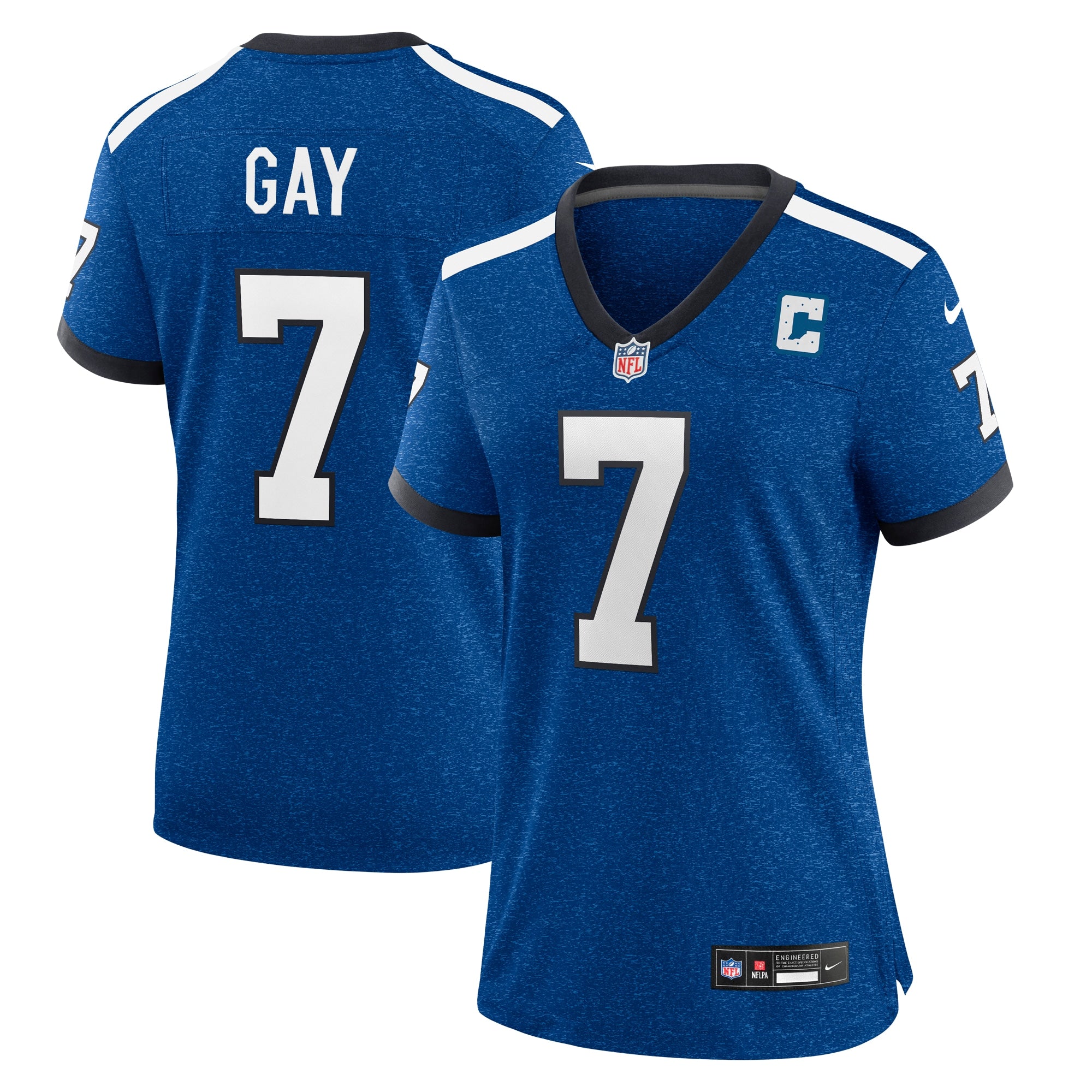 Matt Gay Indianapolis Colts Nike Women s Indiana Nights Alternate Game Jersey   Royal