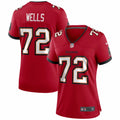 Women s Nike Josh Wells Red Tampa Bay Buccaneers Game Jersey