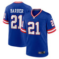 Tiki Barber New York Giants Nike Classic Retired Player Game Jersey Royal