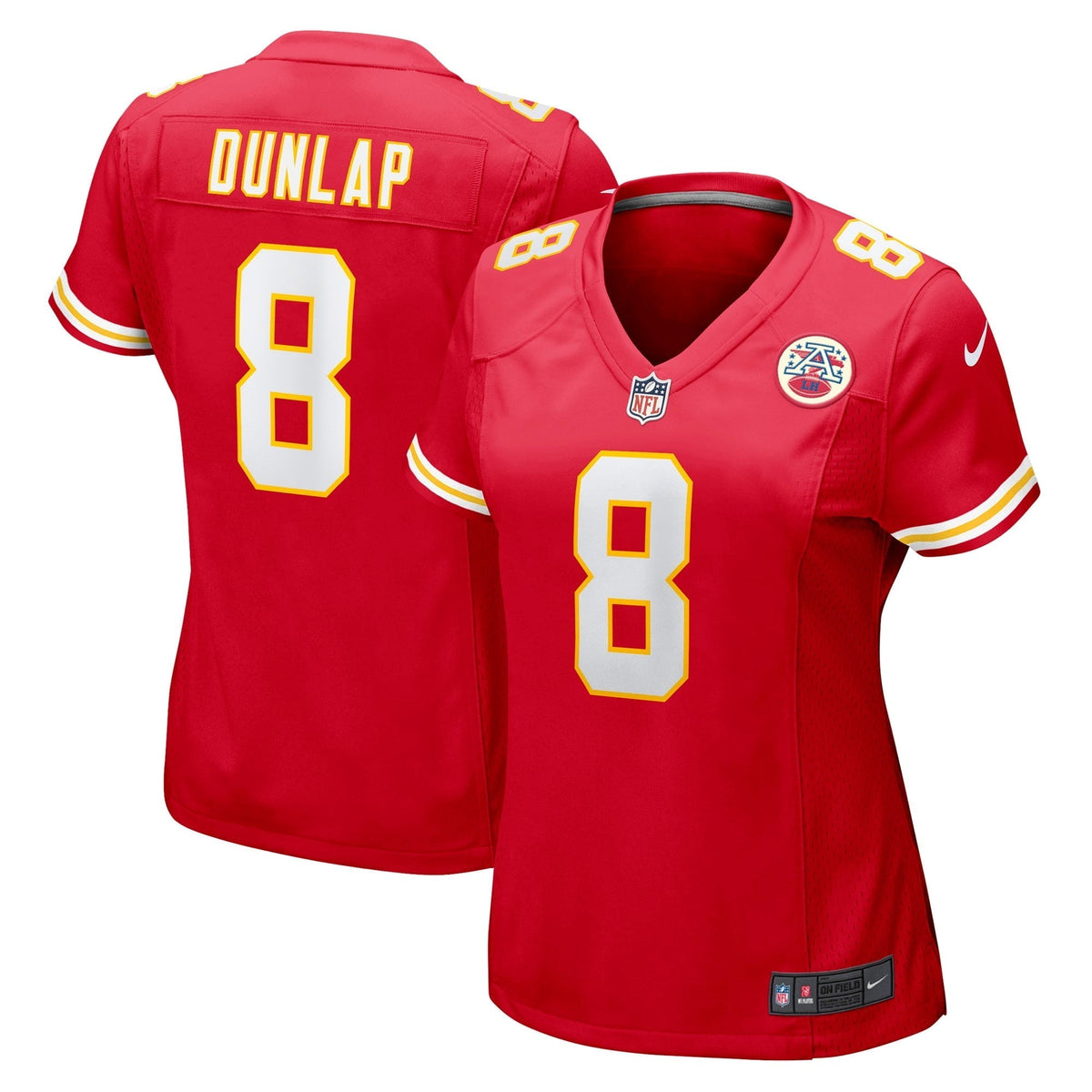 Women s Nike Carlos Dunlap Red Kansas City Chiefs Home Game Player Jersey