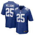 Men s Nike Rodarius Williams Royal New York Giants Game Player Jersey