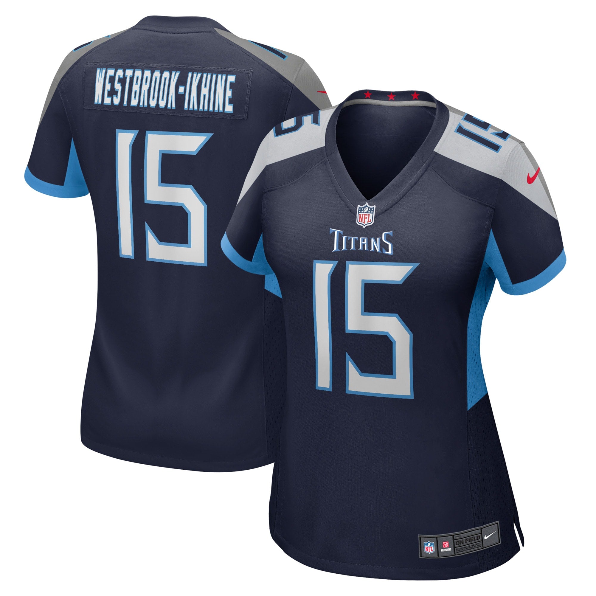 Nick Westbrook-Ikhine Tennessee Titans Nike Women s Game Player Jersey   Navy