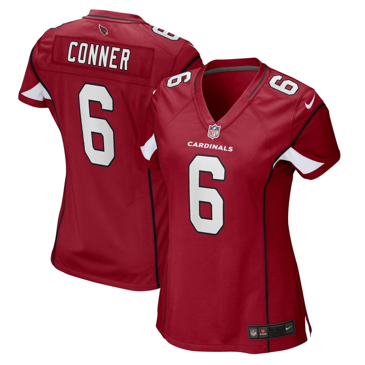 Women s Nike James Conner Cardinal Arizona Cardinals Game Jersey